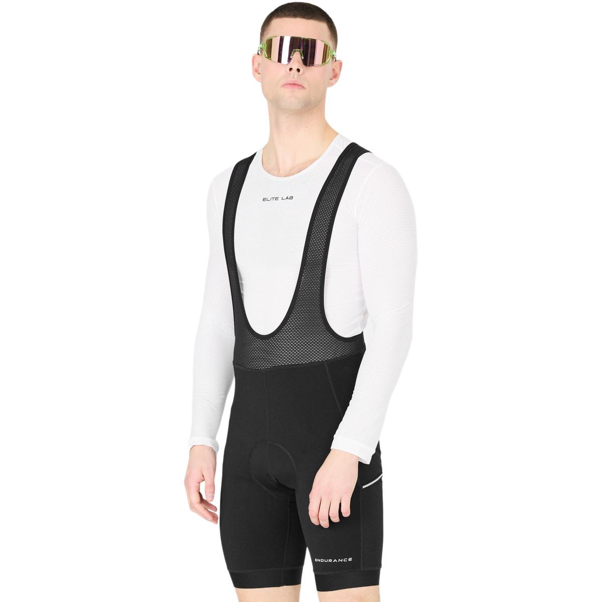 Endurance Brillant Cargo MTB Bib Cykelshorts Herre Black