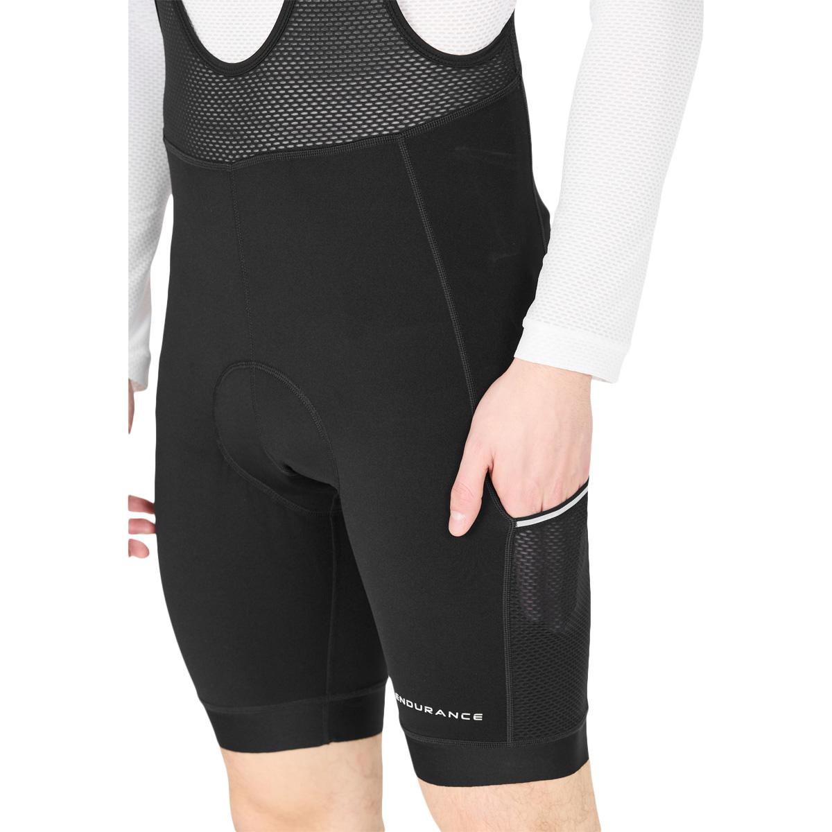 Endurance Brillant Cargo MTB Bib Cykelshorts Herre Black