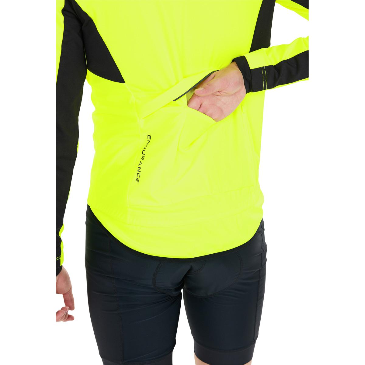 Endurance Tandori Windblock Cykeljakke Herre Safety Yellow