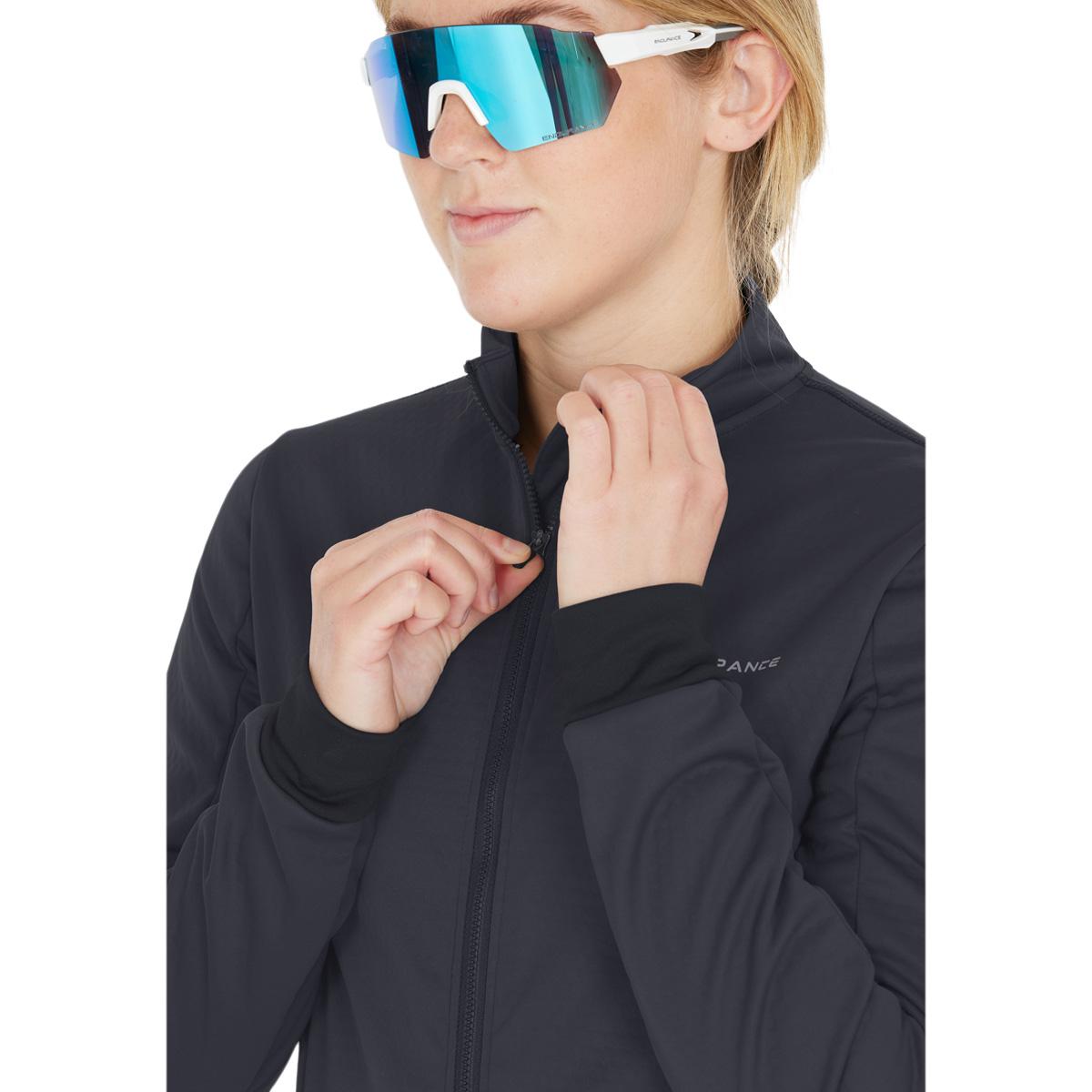 Endurance Titan Thermal Windblock Cykeljakke Dame Blue Nights
