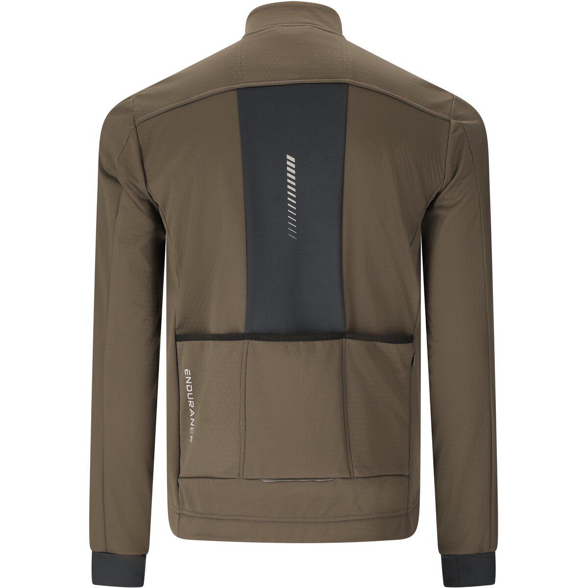 Endurance Titan Thermal Windblock Cykeljakke Herre Black Ink
