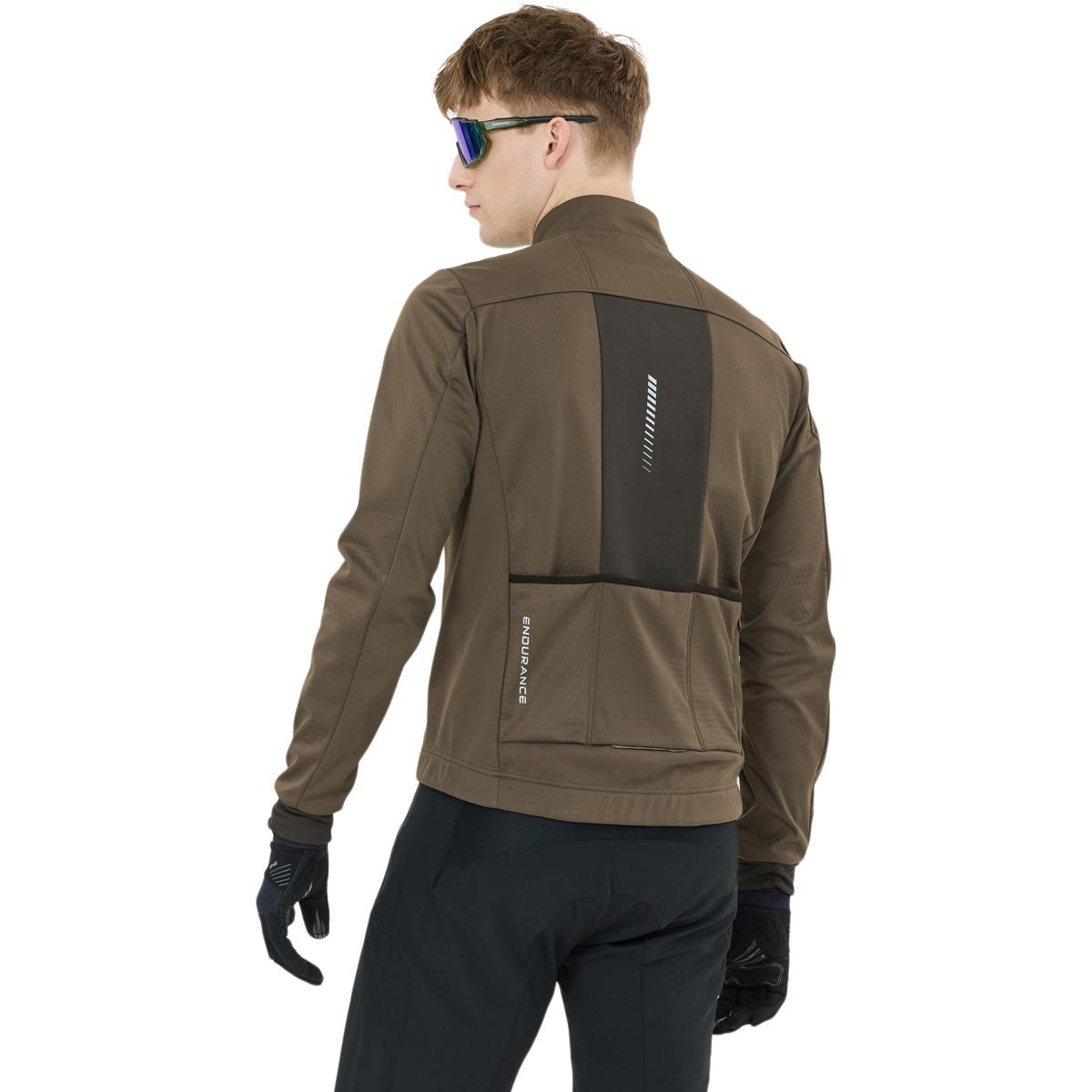 Endurance Titan Thermal Windblock Cykeljakke Herre Black Ink