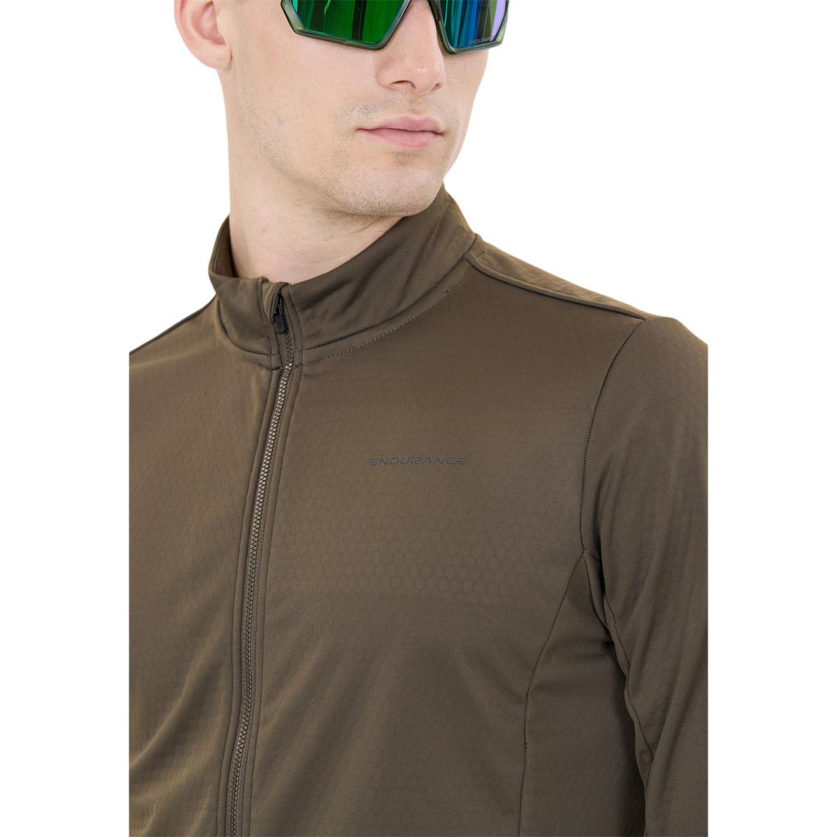 Endurance Titan Thermal Windblock Cykeljakke Herre Black Ink