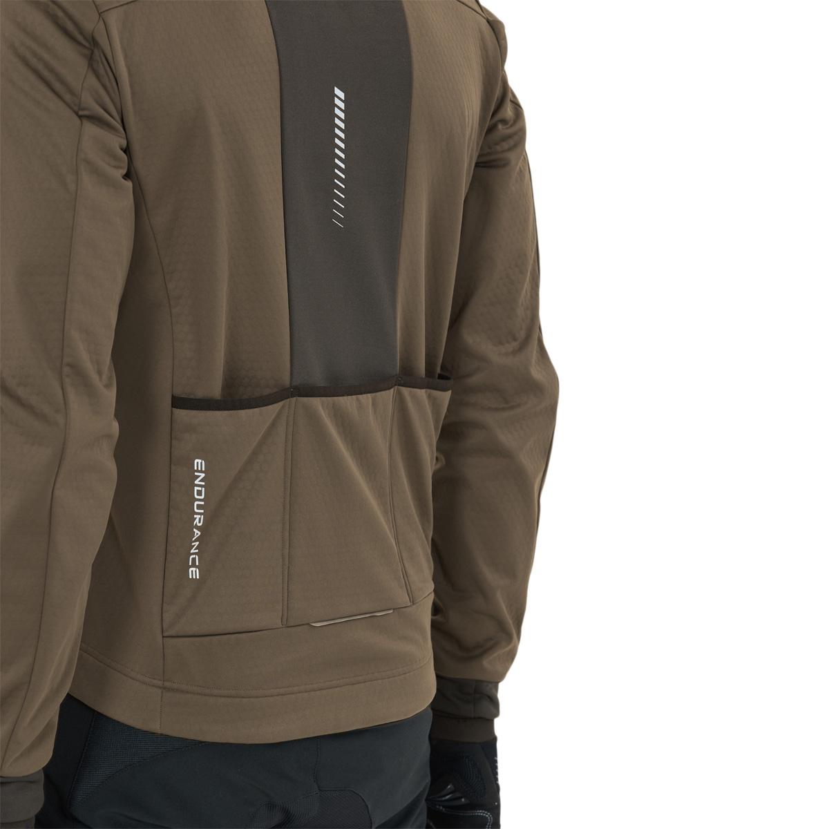 Endurance Titan Thermal Windblock Cykeljakke Herre Black Ink