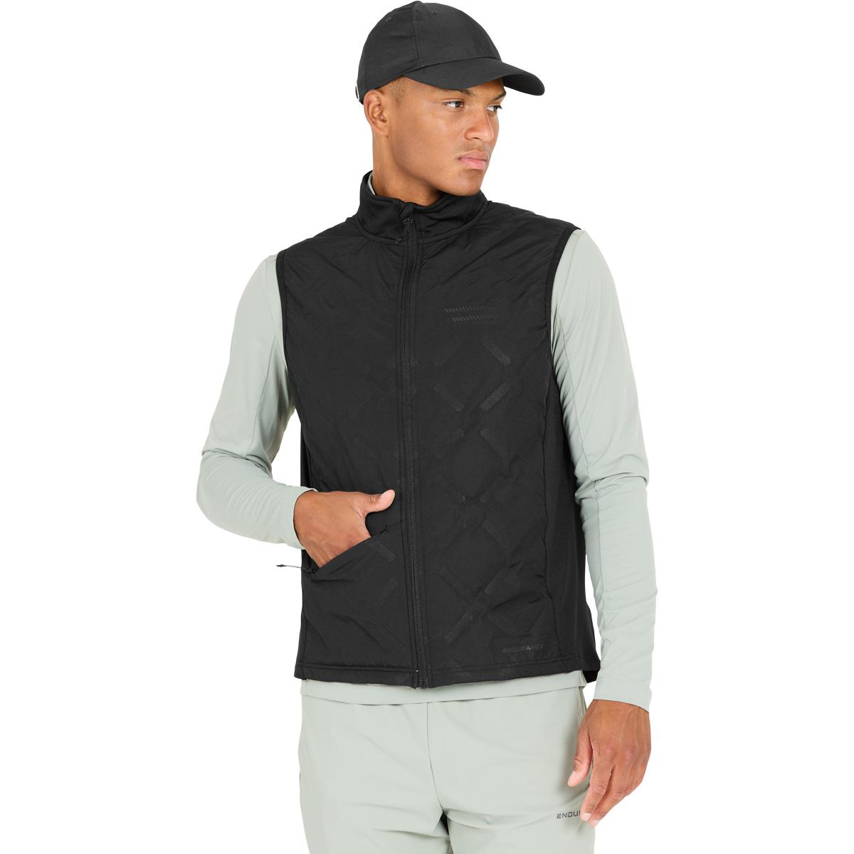 Endurance Jelawat Løpevest Herre Black