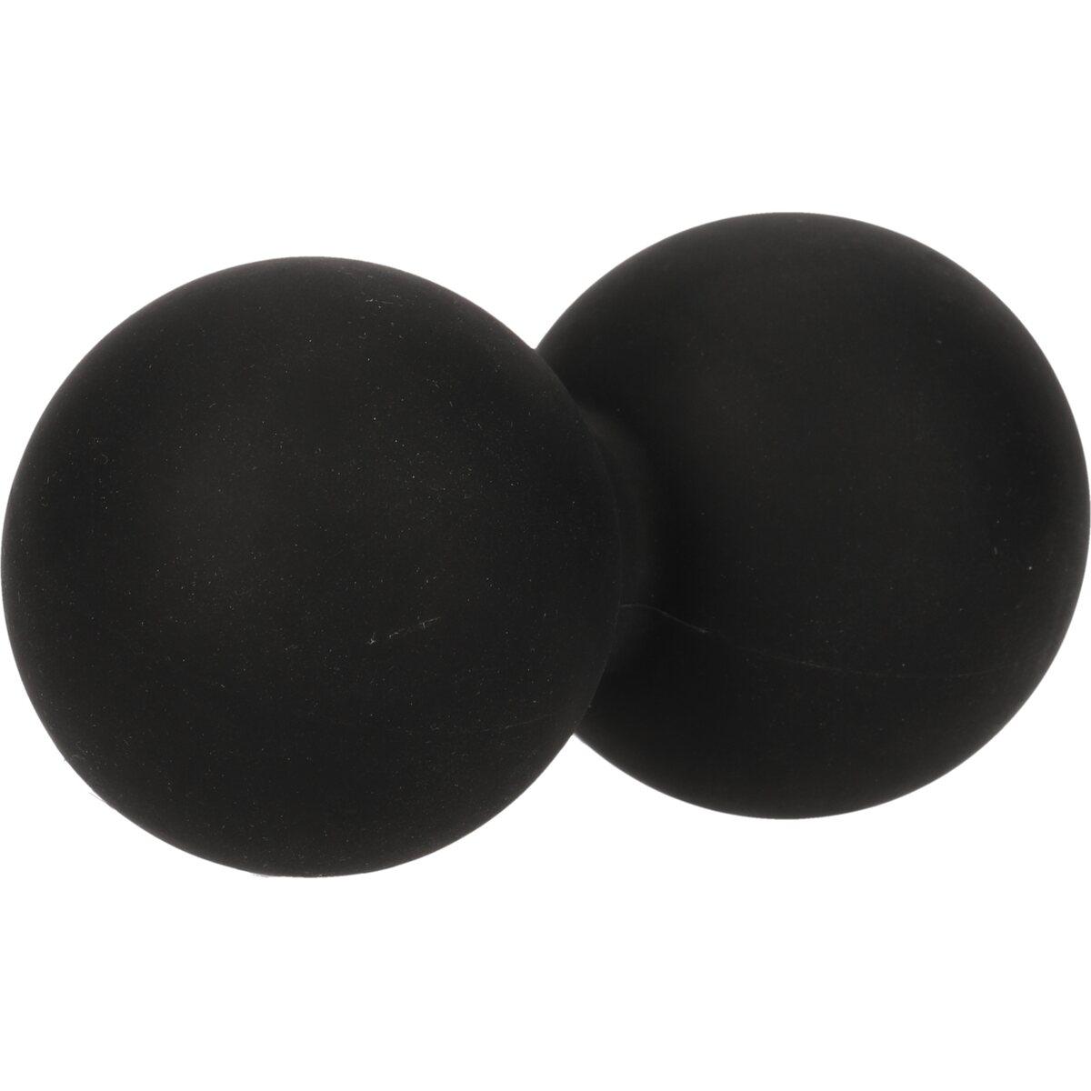 Endurance Silicone Peanut Massasjeball Black