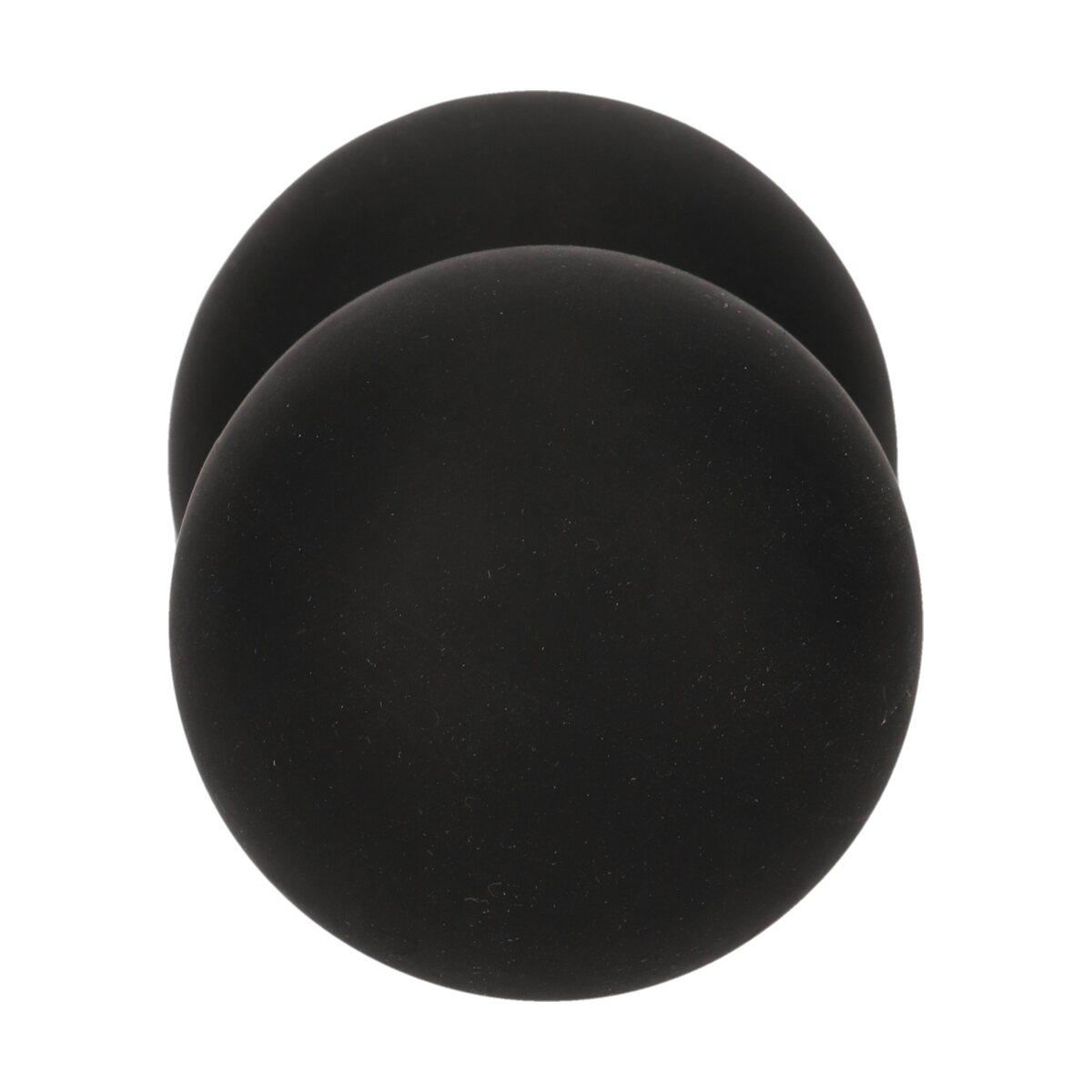 Endurance Silicone Peanut Massasjeball Black