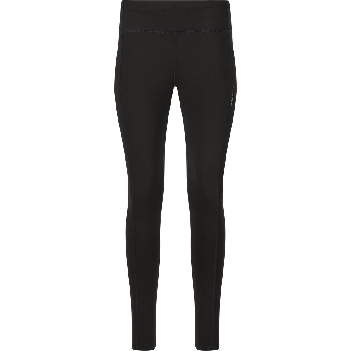 Endurance Strong Vinterløbetights Dame Black