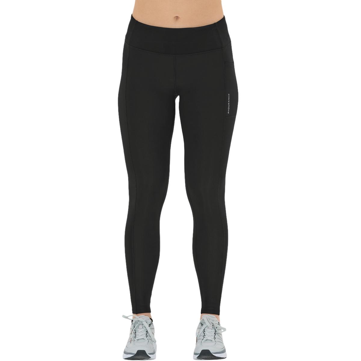 Endurance Strong Vinterløbetights Dame Black