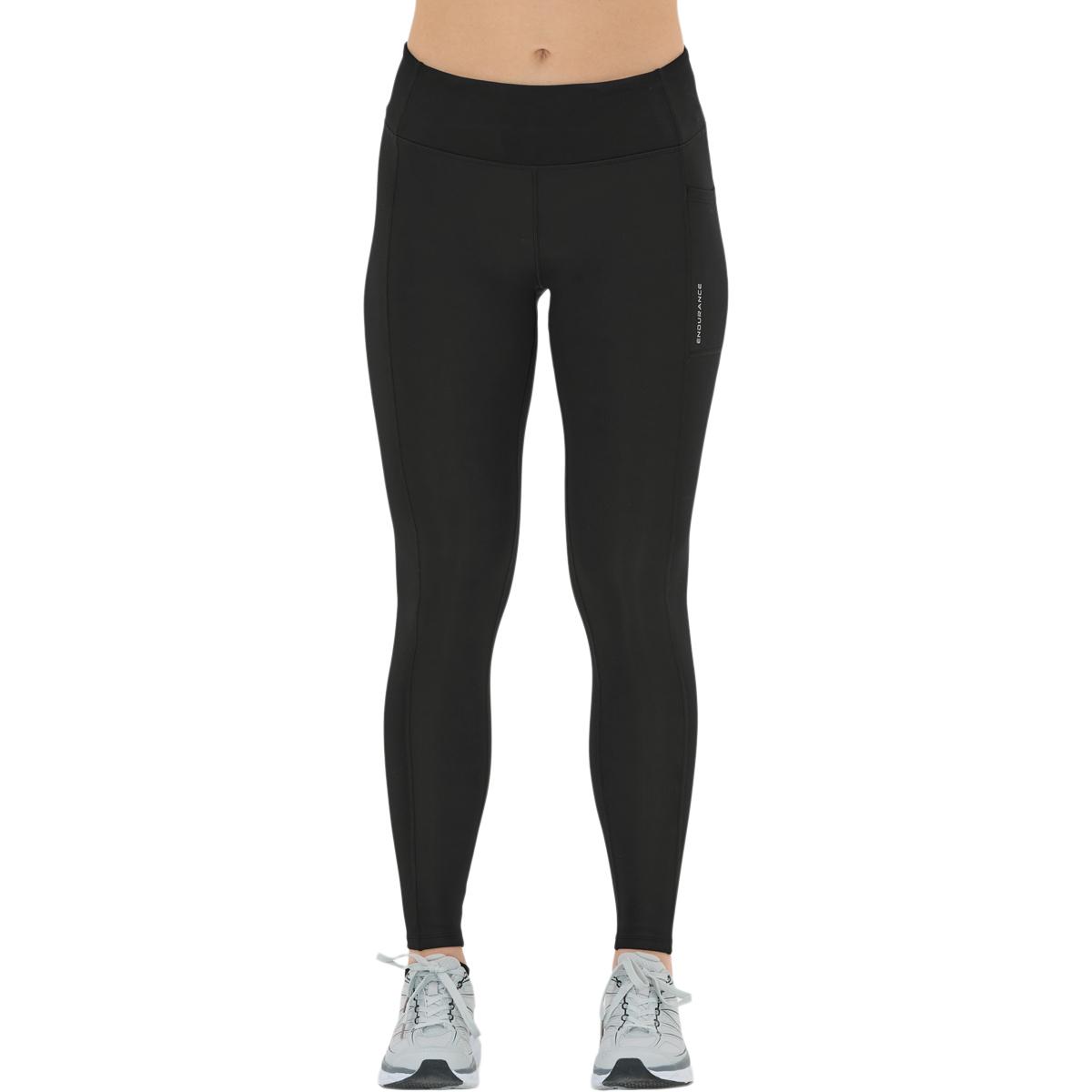 Endurance Strong Run Løbetights Dame Black
