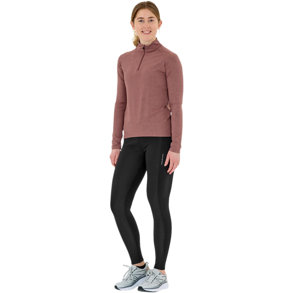 Endurance Strong Run Løbetights Dame Black