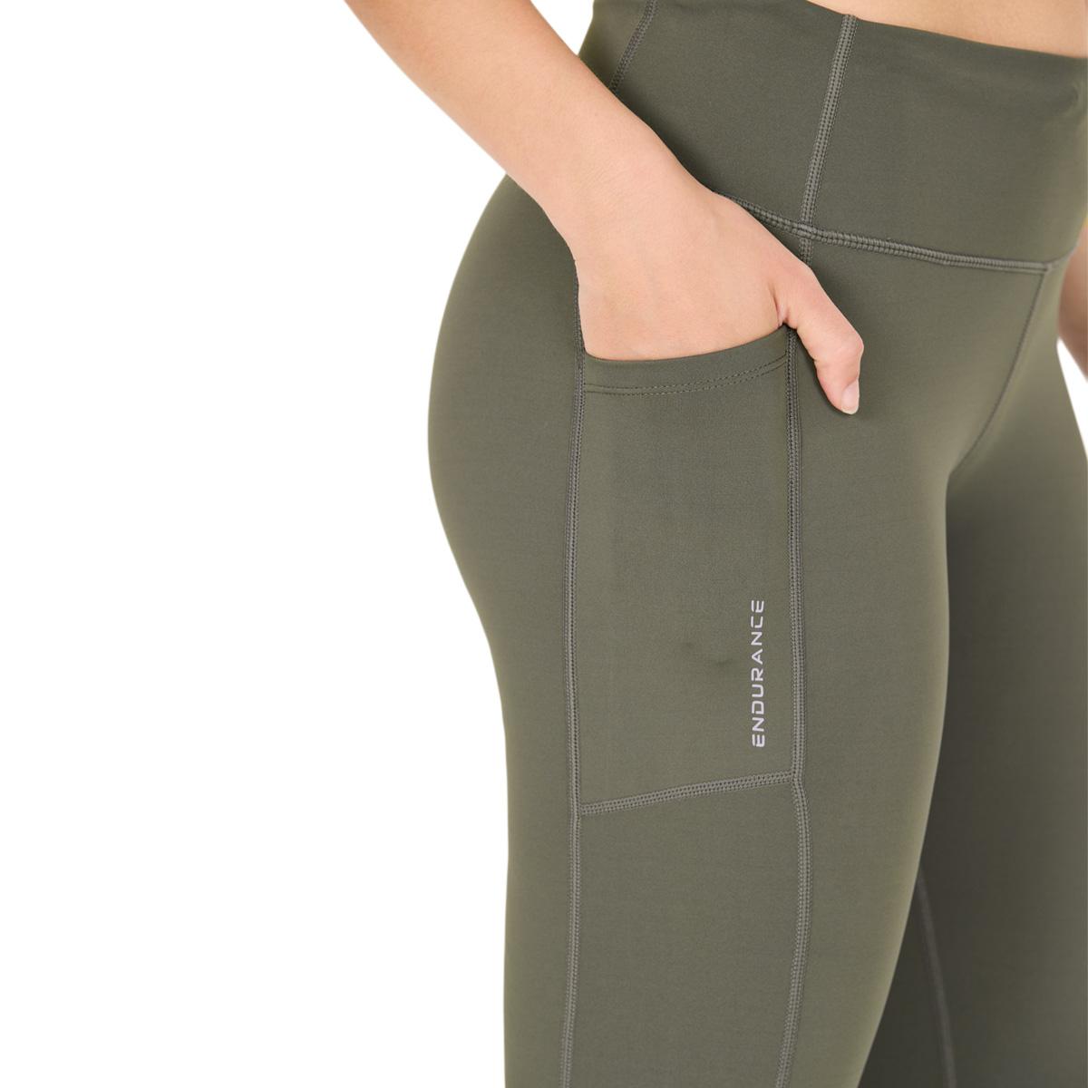 Endurance Strong Run Løbetights Dame Kambaba