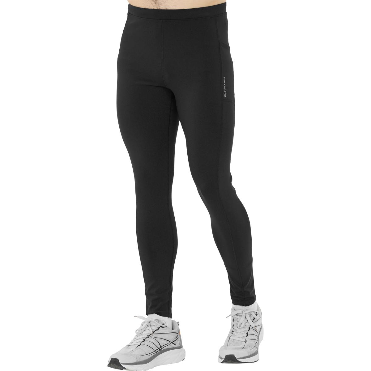 Endurance Strong Vinterløbetights Herre Black