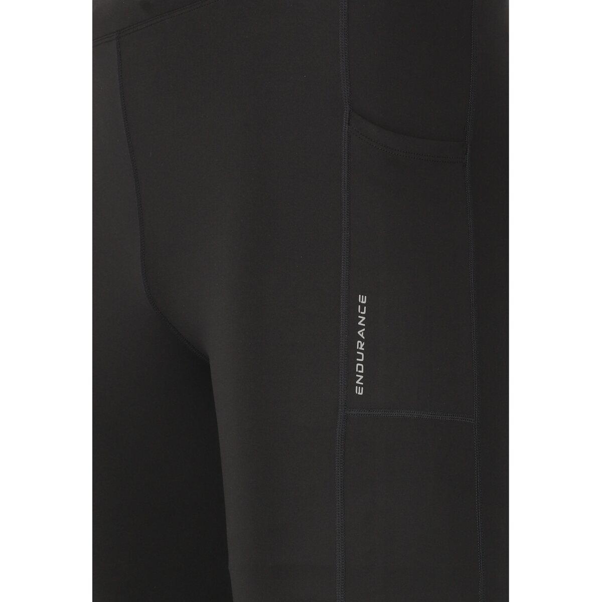 Endurance Strong Løbetights Herre Black