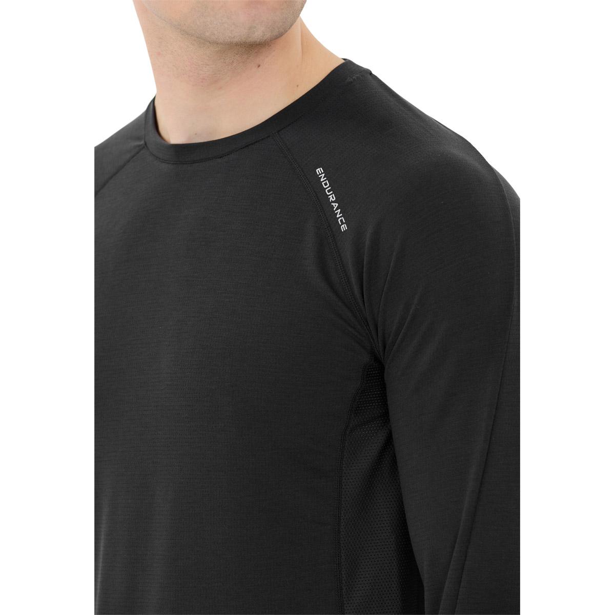 Endurance Jonnik Langærmet Trænings T-shirt Herre Black