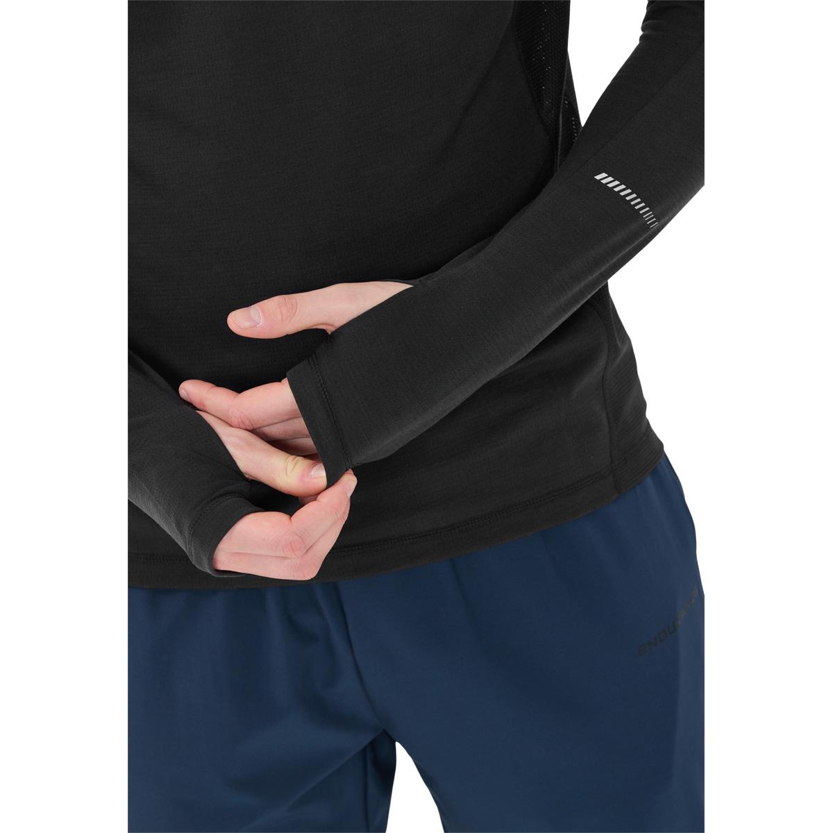 Endurance Jonnik Langærmet Trænings T-shirt Herre Black