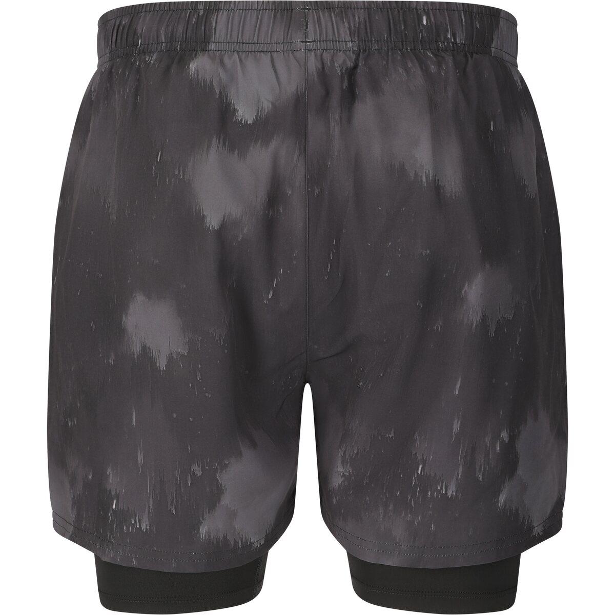 Endurance Koy 2in1 Løbeshorts Herre Darkstorm