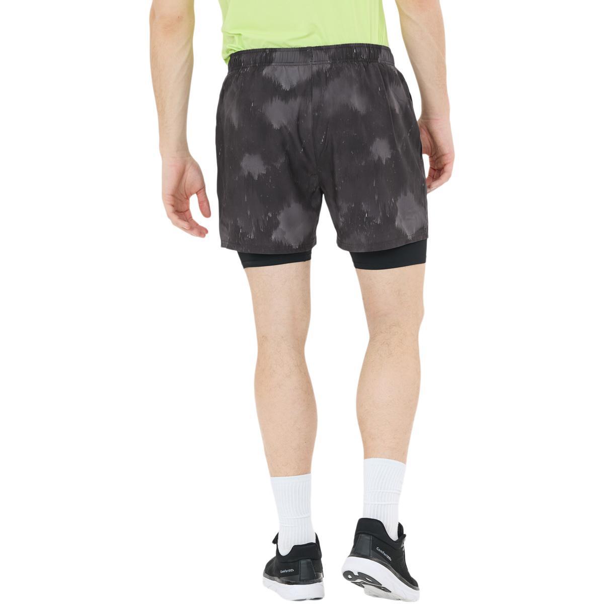 Endurance Koy 2in1 Løbeshorts Herre Darkstorm