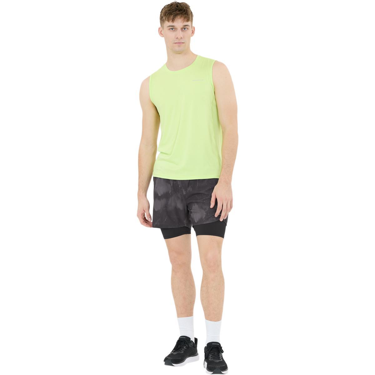 Endurance Koy 2in1 Løbeshorts Herre Darkstorm