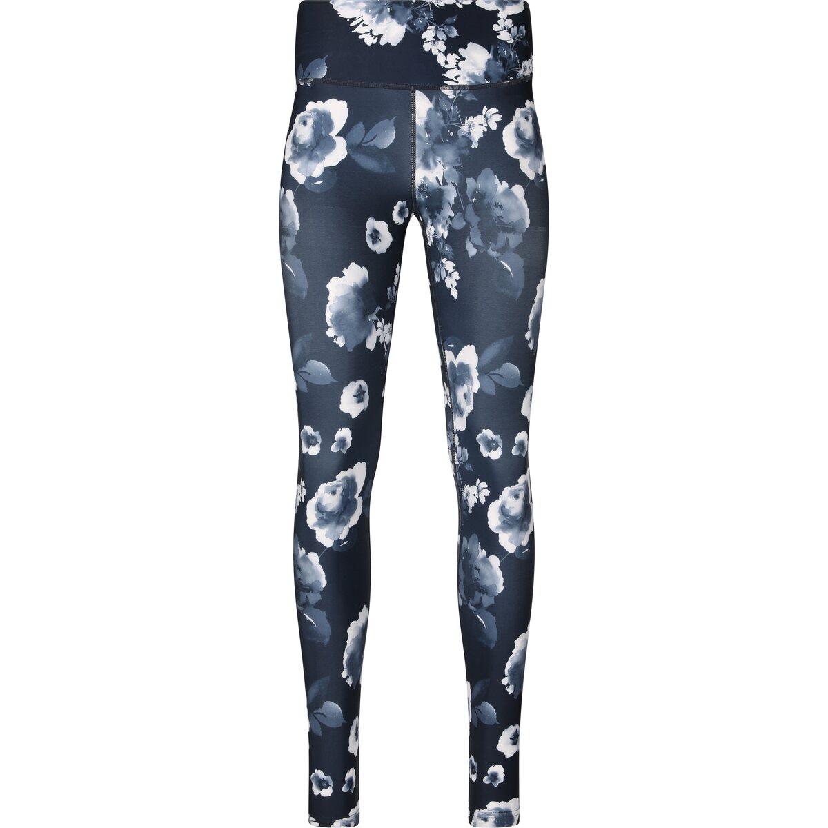 Endurance Jacqueliney Printed Træningstights Dame Vintage Indigo
