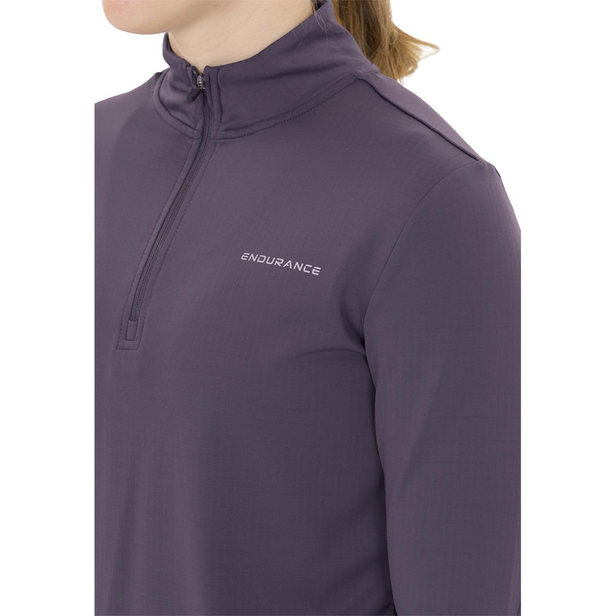 Endurance Talim Half Zip Treningstrøye Dame Graystone