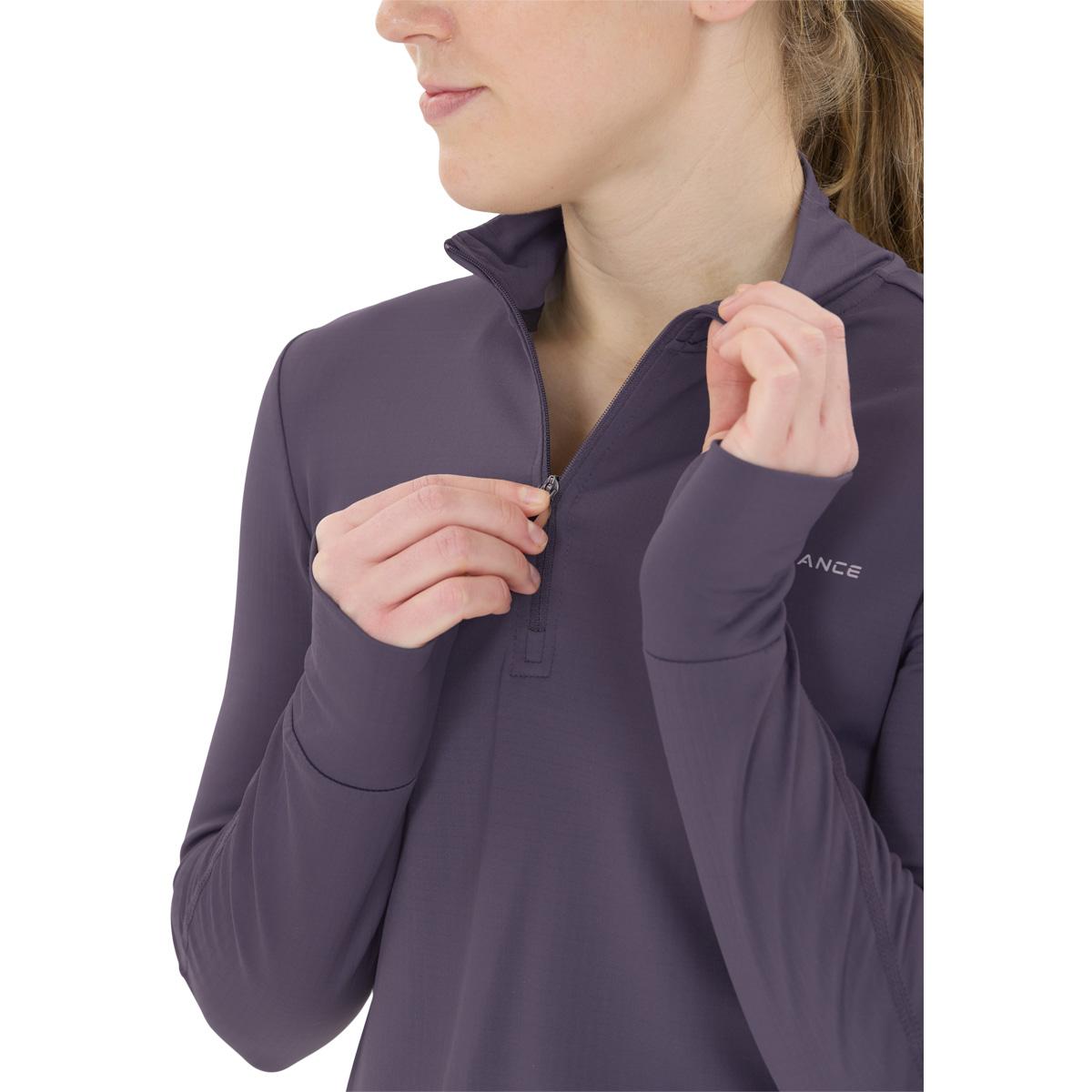 Endurance Talim Half Zip Treningstrøye Dame Graystone