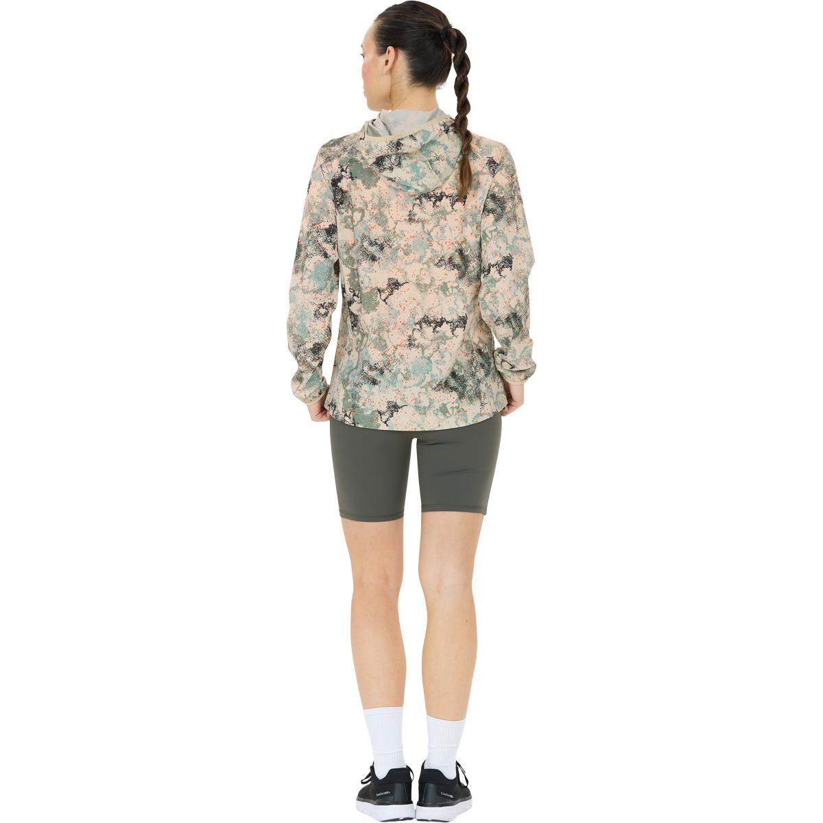 Endurance Braylen AOP Træningsjakke Dame Beige/Green