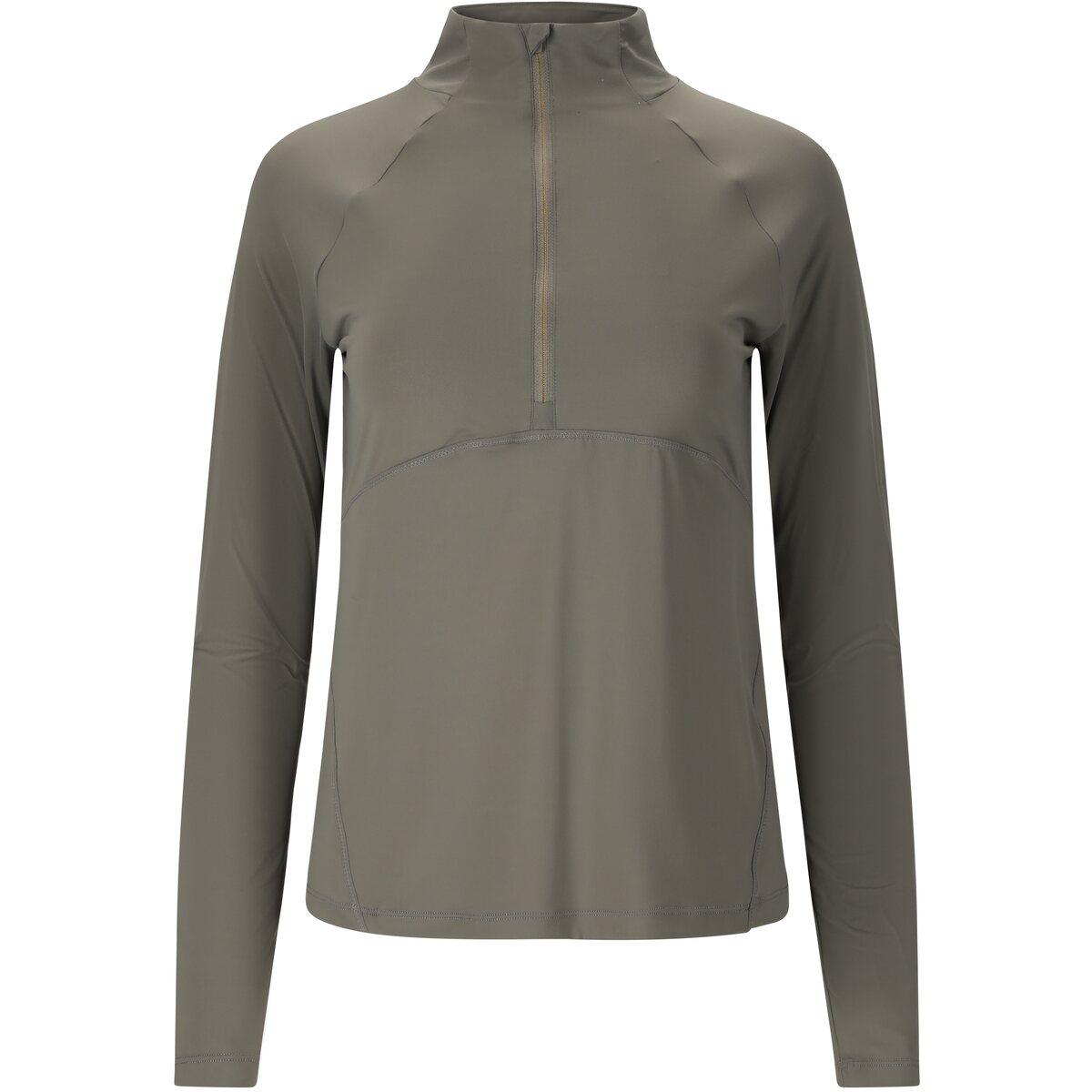 Endurance Trami Half Zip Treningstrøye Dame Gunmetal