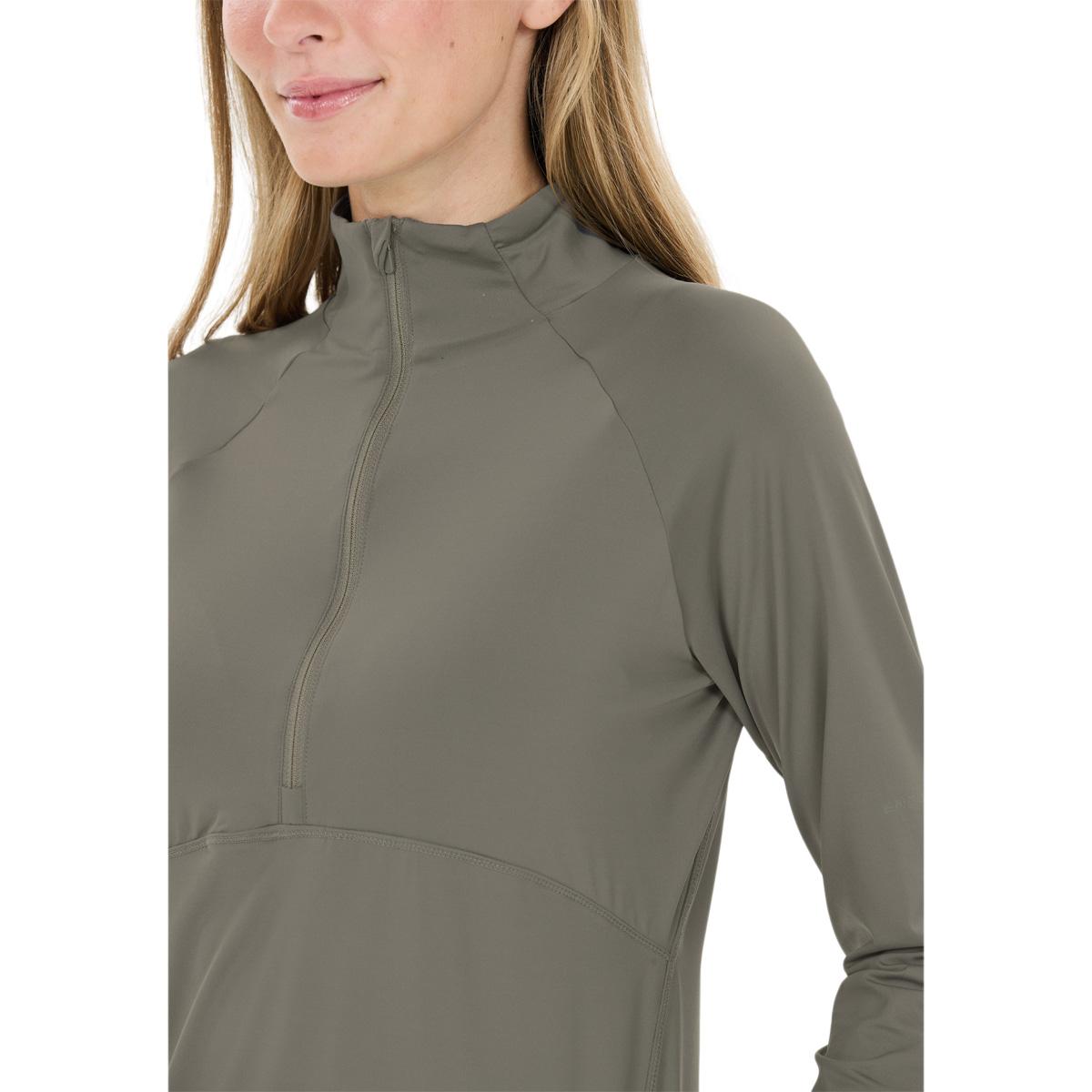 Endurance Trami Half Zip Treningstrøye Dame Gunmetal