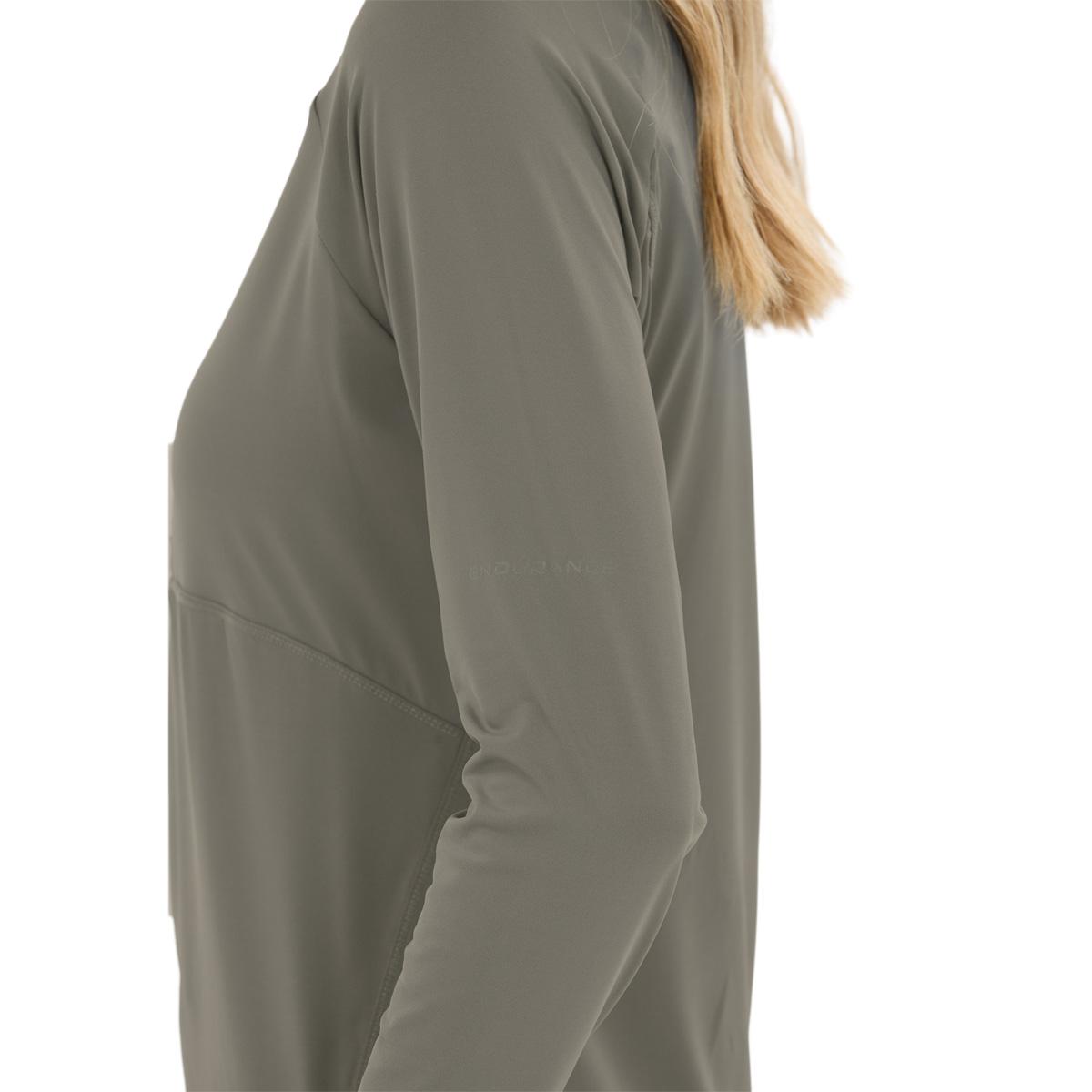 Endurance Trami Half Zip Treningstrøye Dame Gunmetal
