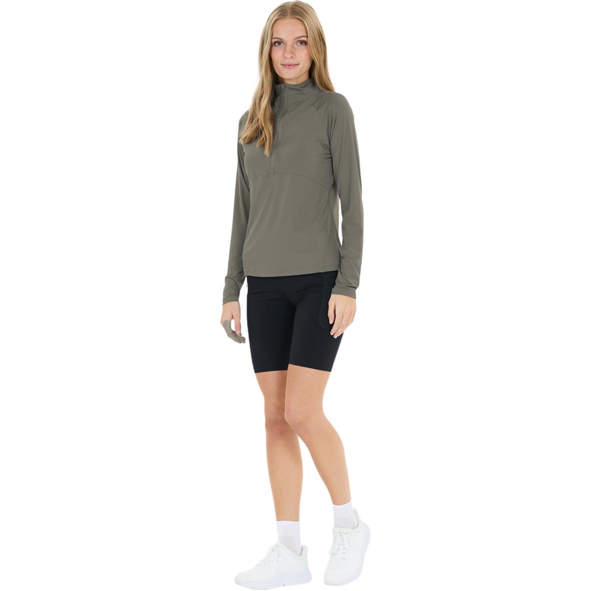 Endurance Trami Half Zip Treningstrøye Dame Gunmetal