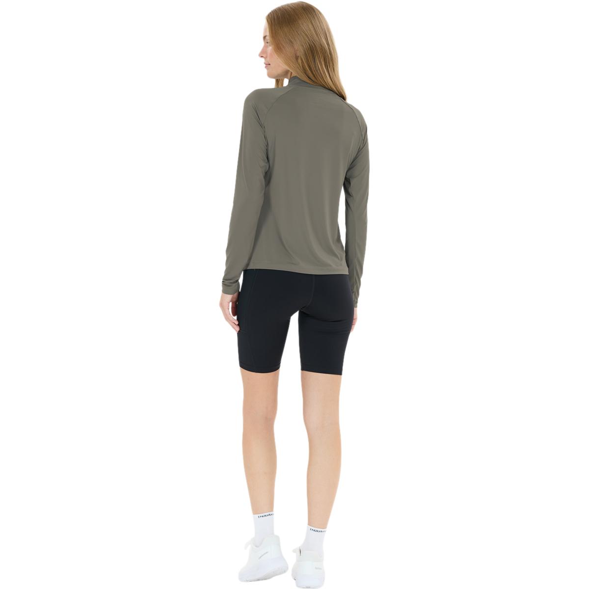 Endurance Trami Half Zip Treningstrøye Dame Gunmetal