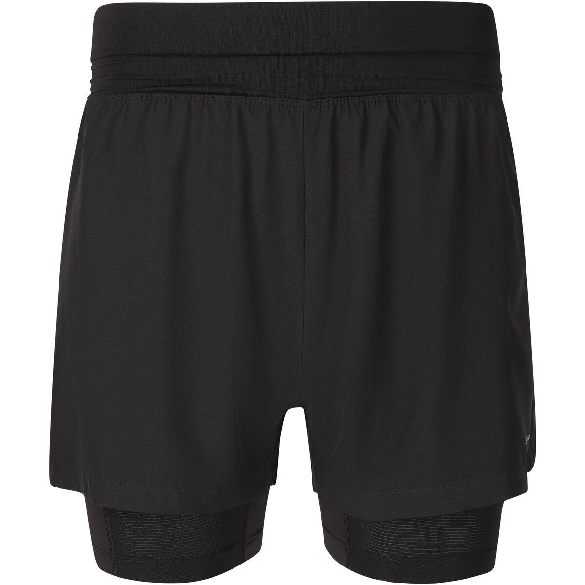 Endurance Less 2in1 Løbeshorts Herre Black