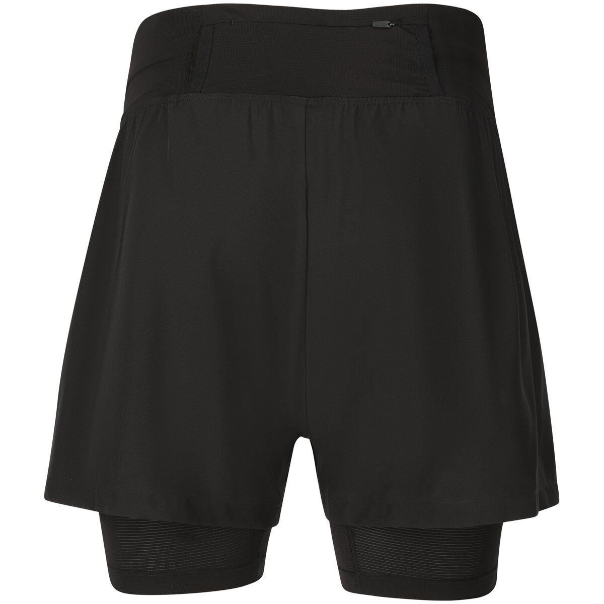 Endurance Less 2in1 Løbeshorts Herre Black