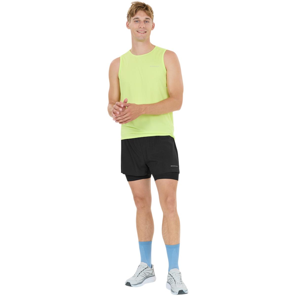 Endurance Less 2in1 Løbeshorts Herre Black
