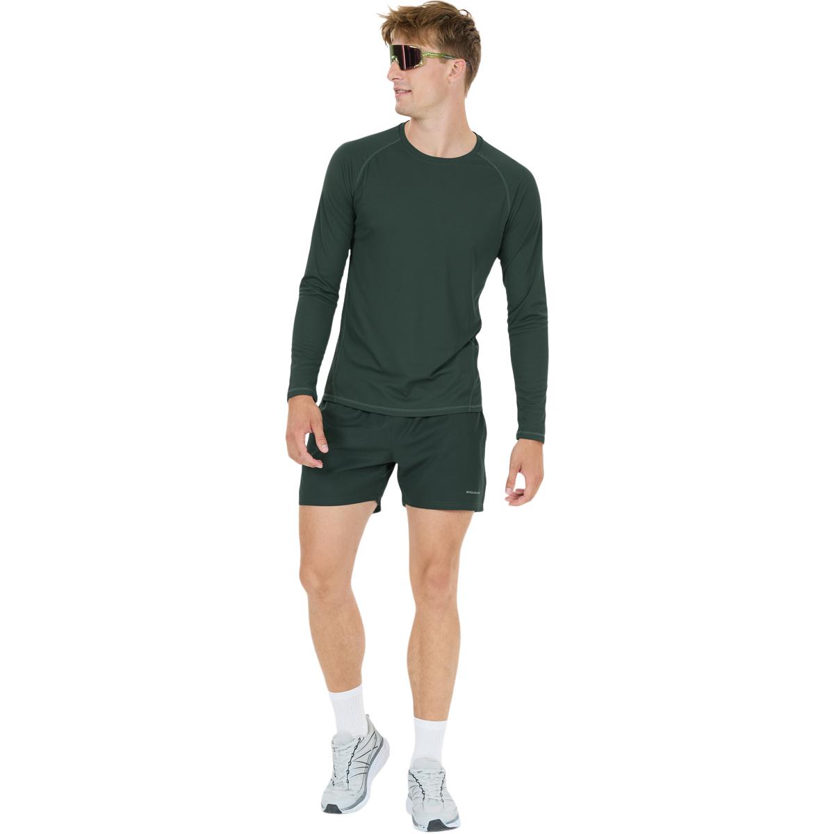 Endurance Geaymay Langærmet Løbe T-shirt Herre Green Gables