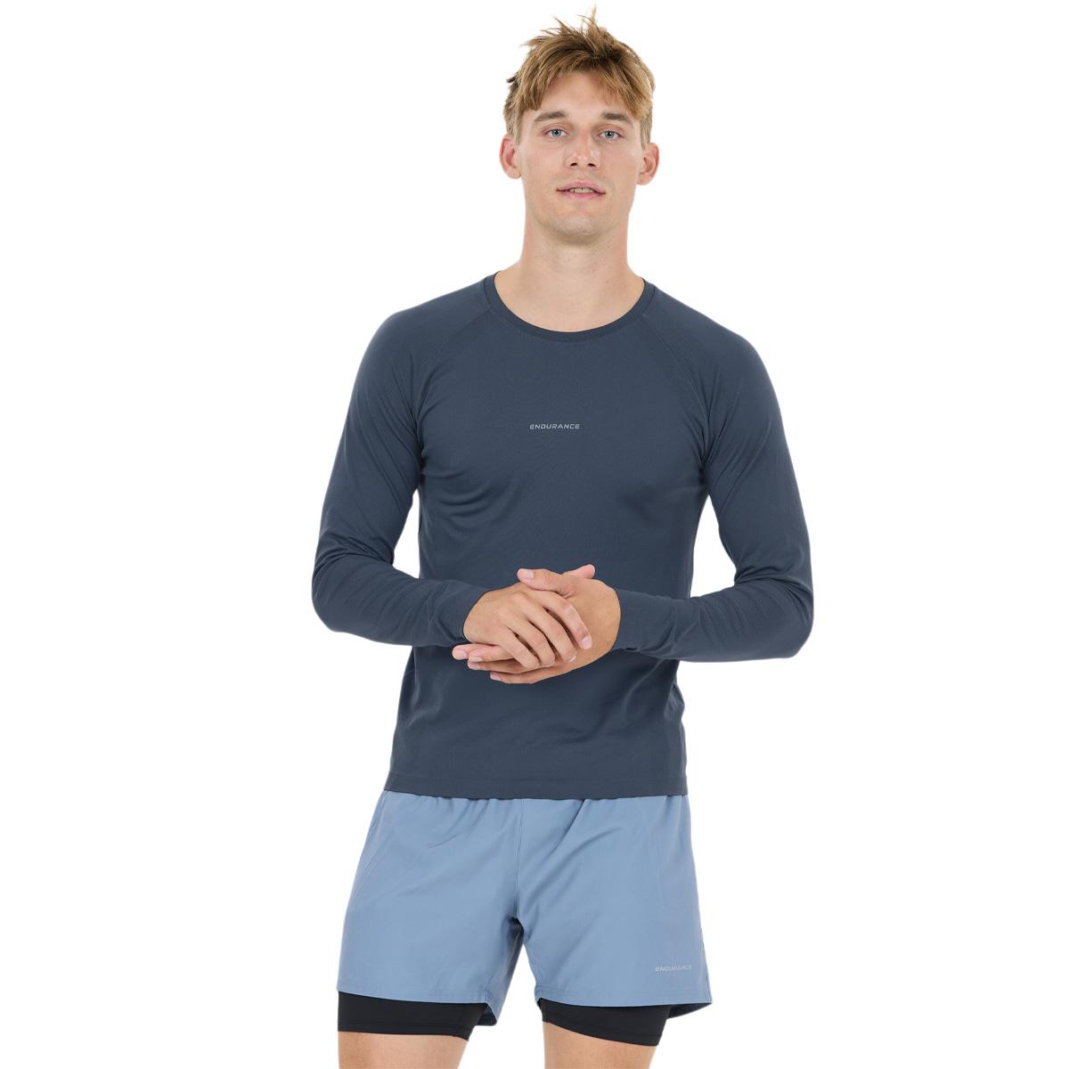 Endurance Felipe Seamless Langærmet Løbe T-shirt Herre Big Dipper