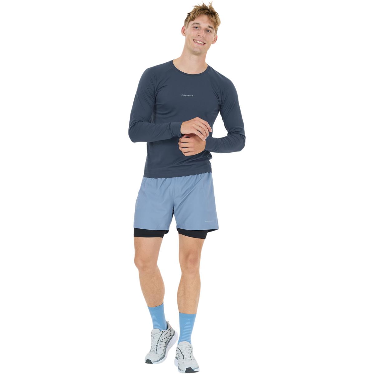Endurance Felipe Seamless Langærmet Løbe T-shirt Herre Big Dipper