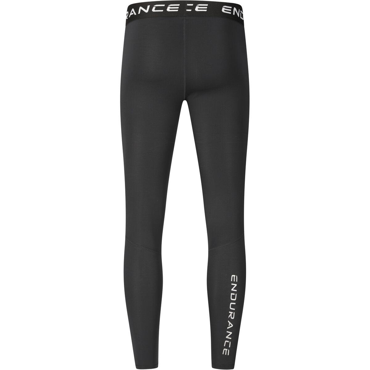 Endurance Power v3 Baselayer Tights Herre Black