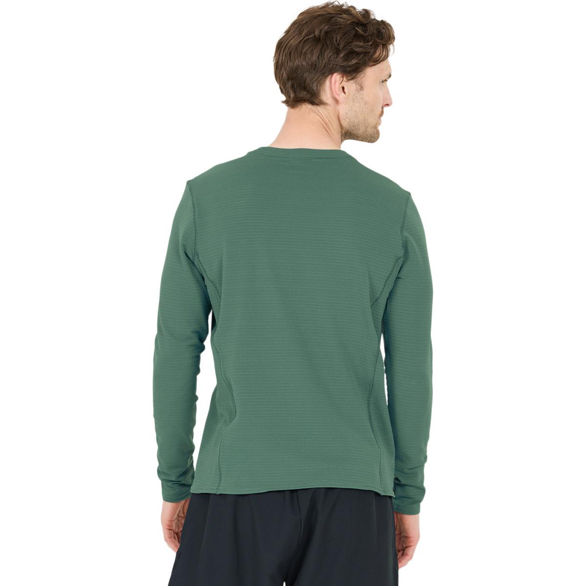 Endurance Bopha Midlayer Løbetrøje Herre Silver Pine