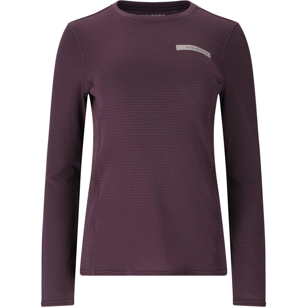 Endurance Bopha Midlayer Løpetrøye Dame Nightshade