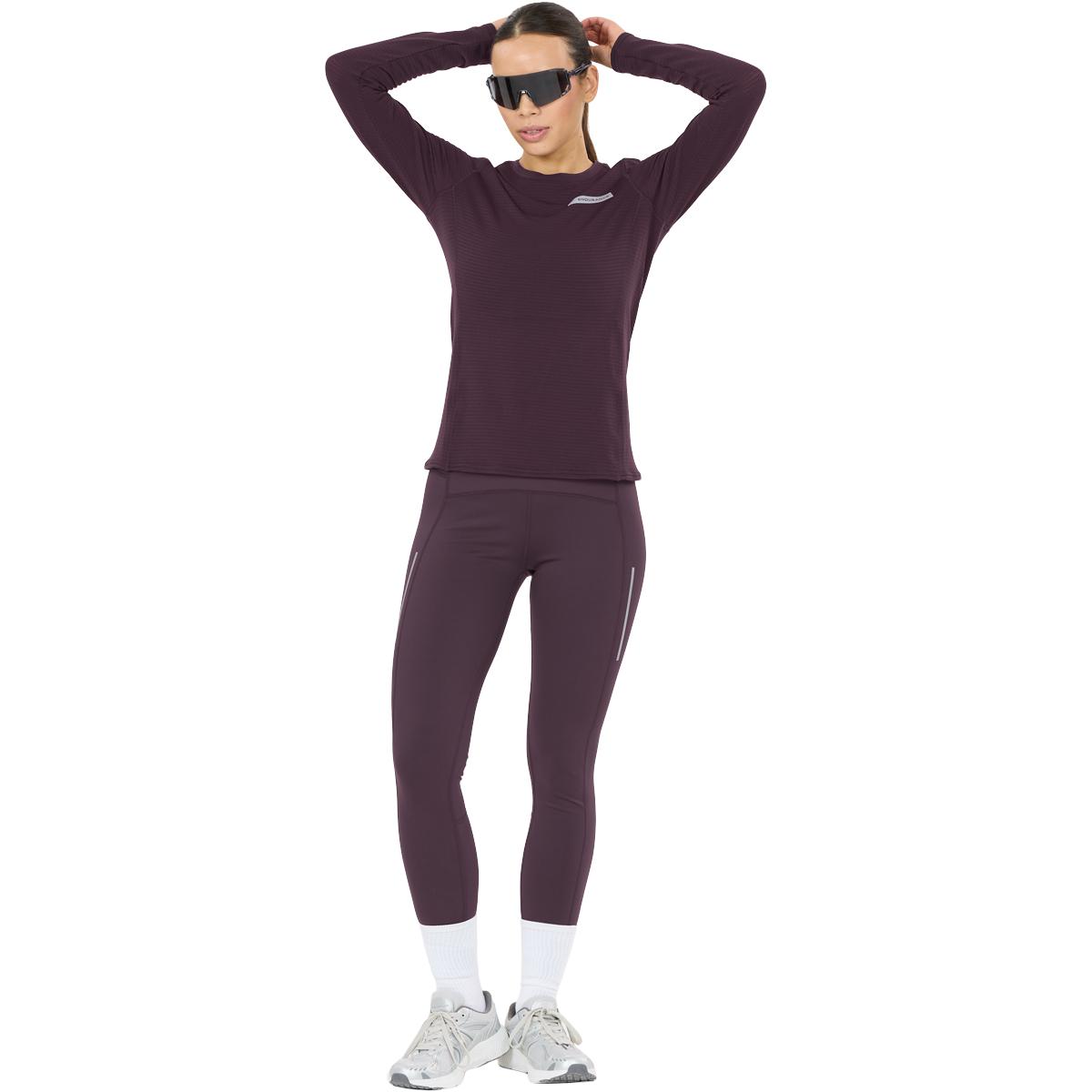 Endurance Bopha Midlayer Løpetrøye Dame Nightshade