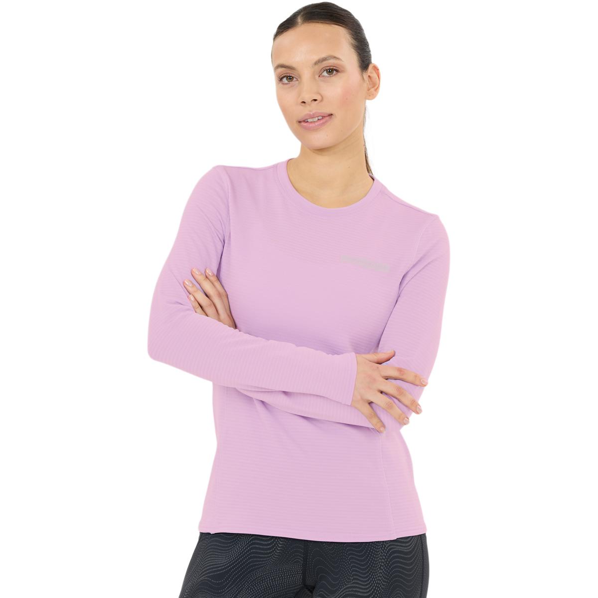 Endurance Bopha Midlayer Løpetrøye Dame Lilac Breeze