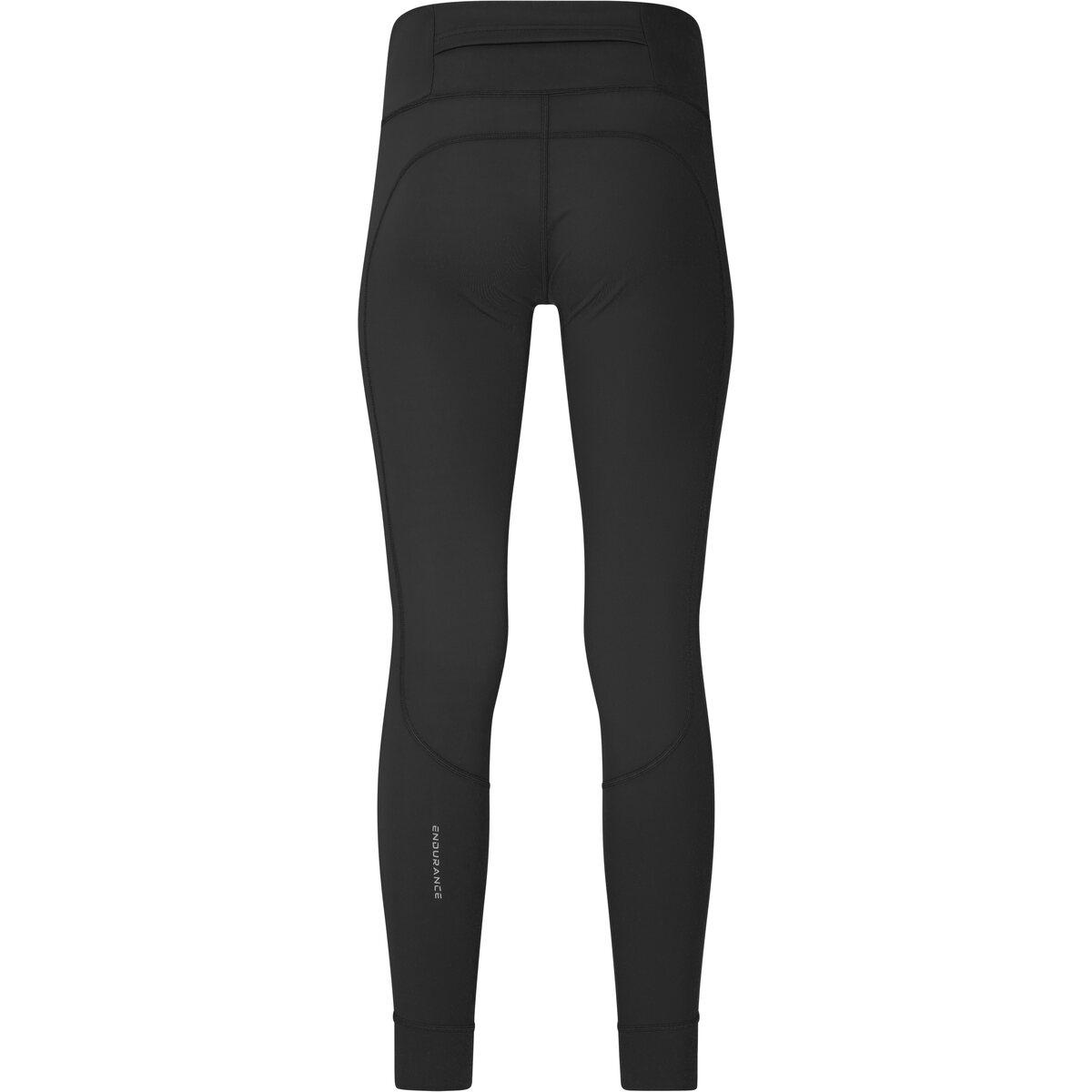 Endurance Savenle Brushed Løbetights Dame Black