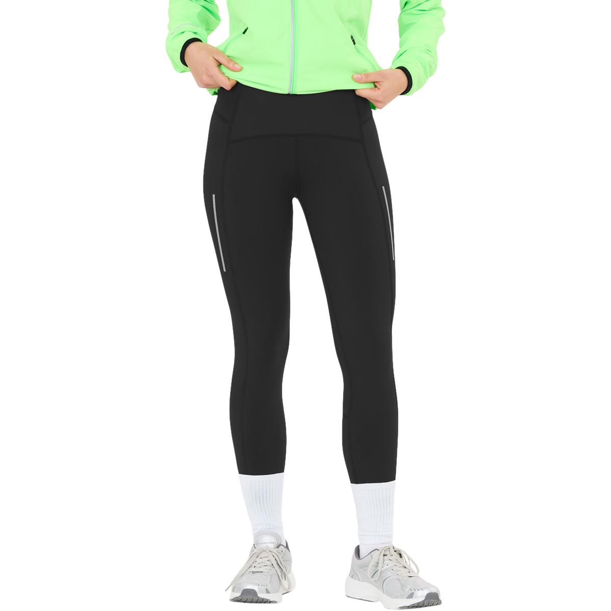 Endurance Savenle Brushed Løbetights Dame Black