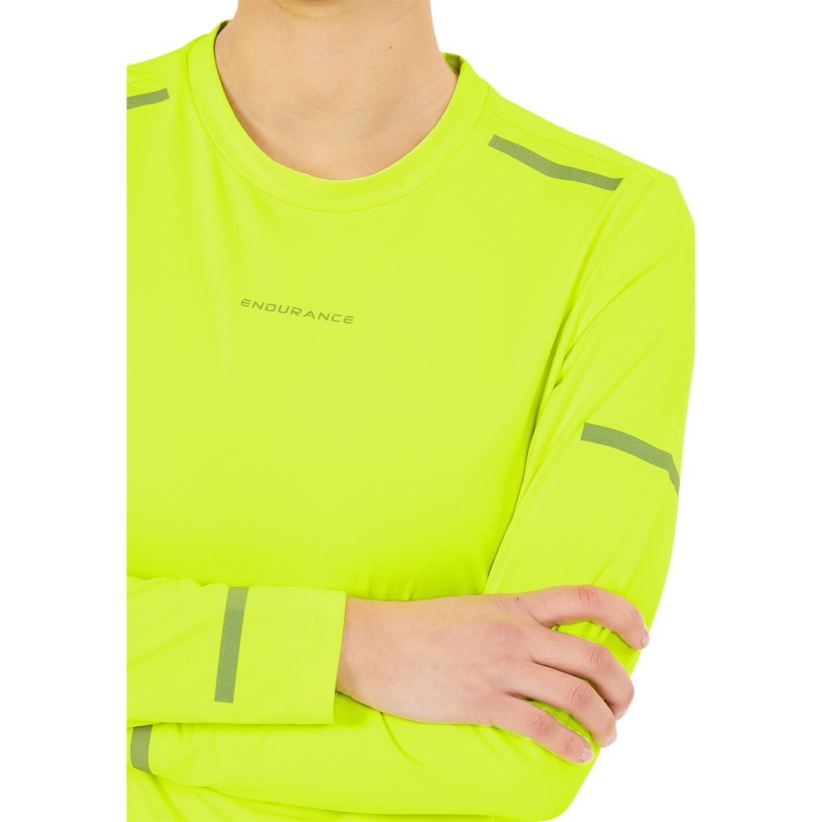 Endurance Ailey Langærmet Løbe T-shirt Dame Safety Yellow