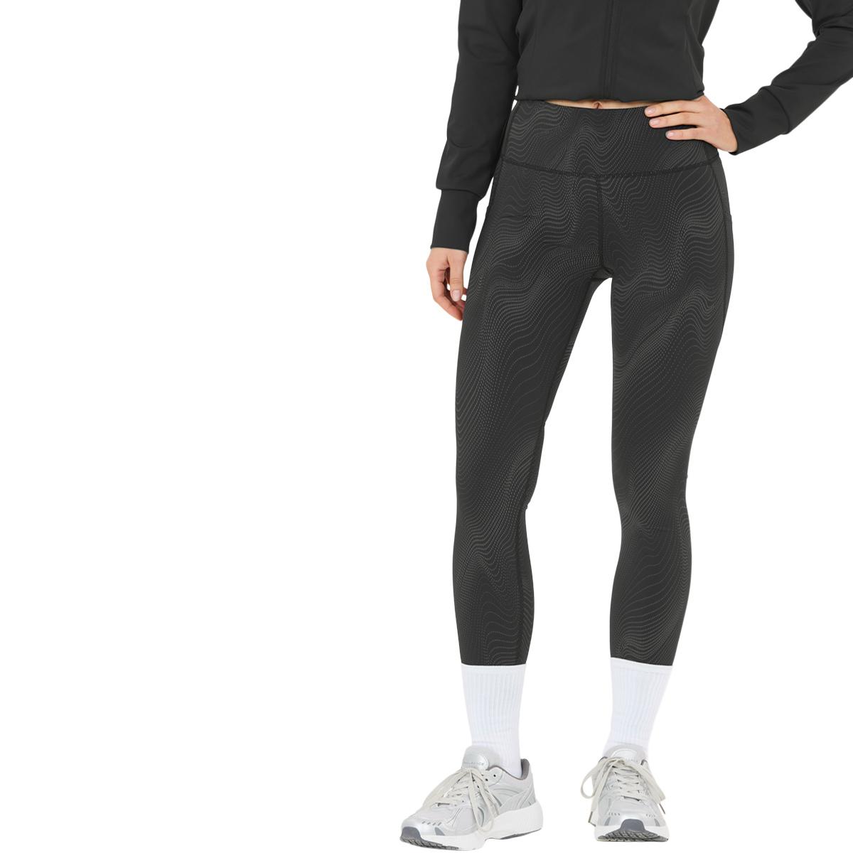 Endurance Eastone Printed Løbetights Dame Reflex Zebra