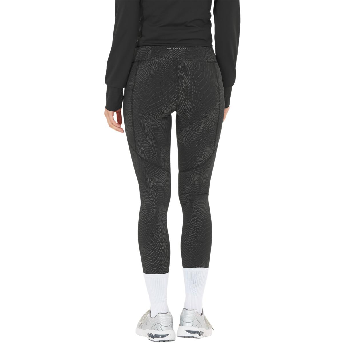 Endurance Eastone Printed Løbetights Dame Reflex Zebra