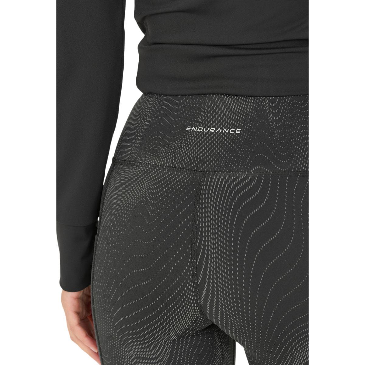 Endurance Eastone Printed Løbetights Dame Reflex Zebra