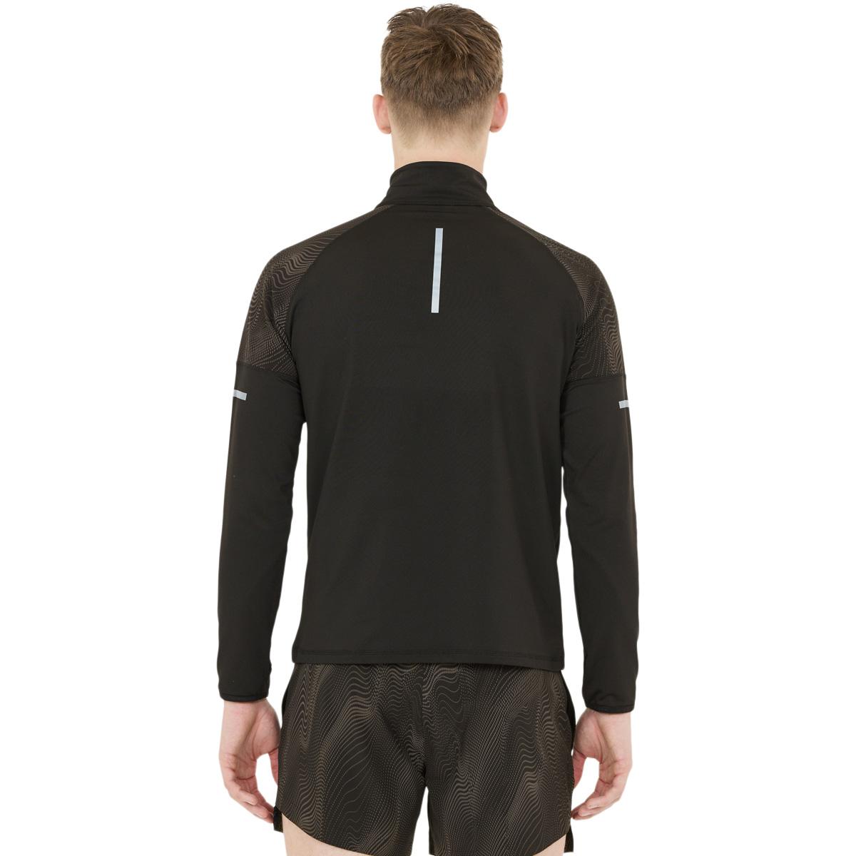 Endurance Rumbia Printed Midlayer Løbetrøje Herre Black